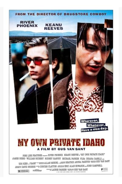 Universal My Own Private Idaho (1991) Poster decorativ din lemn, pictat manual