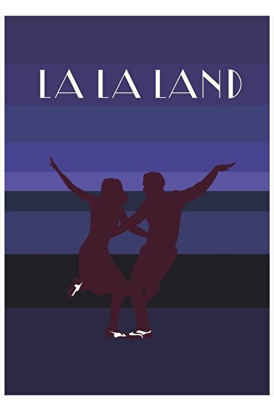 Universal Lalaland Ξύλινη Διακοσμητική Αφίσα Τέχνης