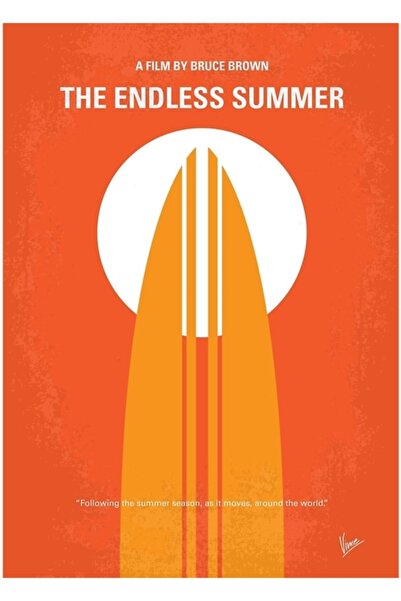 Universal No274- Tablou decorativ cu afiș de film Infinite Summer, din lemn, ...