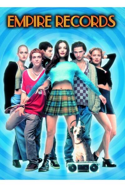 Universal Poster decorativ din lemn Empire Records