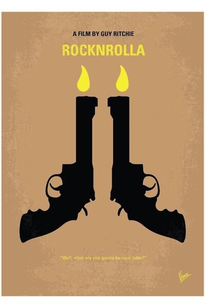 Universal No071 Moja Rocknrolla slika, drveni poster, dekorativni