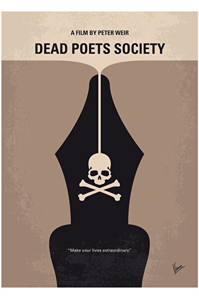 Universal Αρ. 486- Ο Κύκλος των Νεκρών Ποιητών Ξύλινη Διακοσμητική Αφίσα