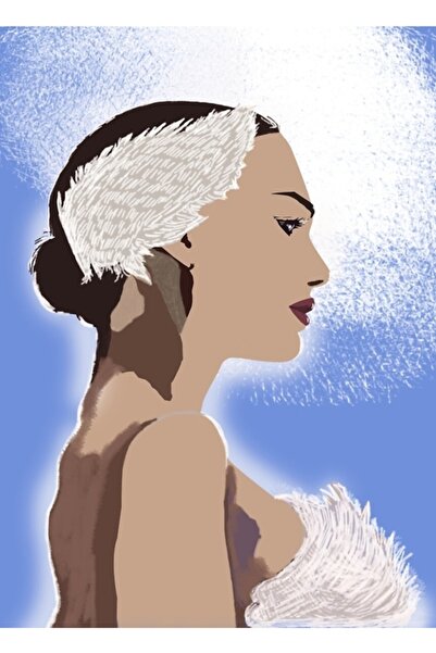 Universal Η Κορίτσια των Κύκνων. Ξύλινη Διακοσμητική Αφίσα Ζωγραφικής