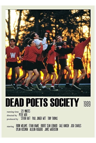 Universal Dead Poets Society Alternatif (3) Tablo Ahşap Poster Dekoratif