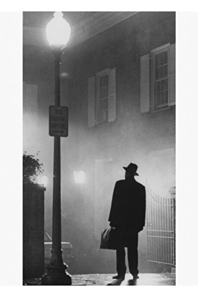 Universal Σκηνικό Εξορκιστή της οδού Εξόρκισης, Ξύλινη Διακοσμητική Αφίσα Τέχνης