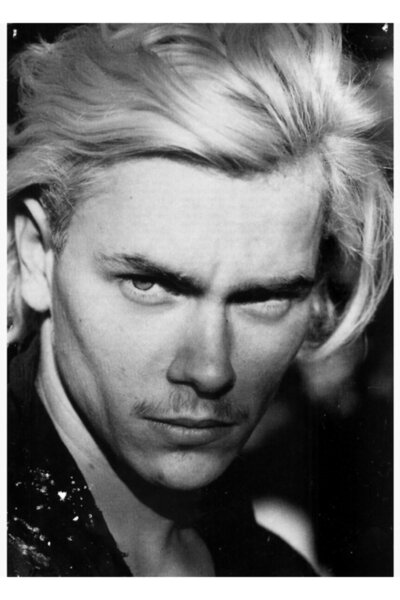 Universal Poster decorativ din lemn River Phoenix alb-negru