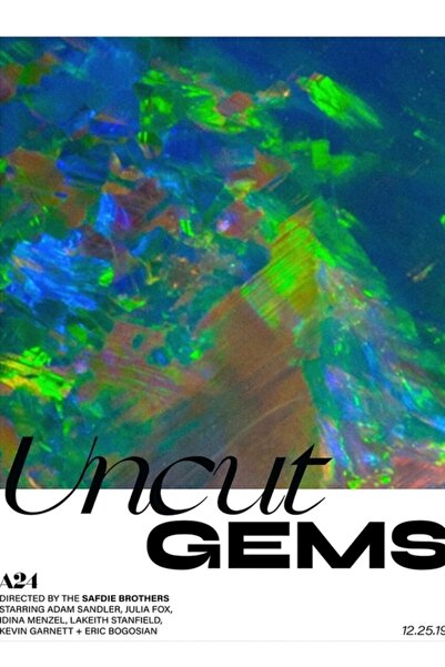 Universal Uncut Gems Colors Tablo Ξύλινη Διακοσμητική Αφίσα