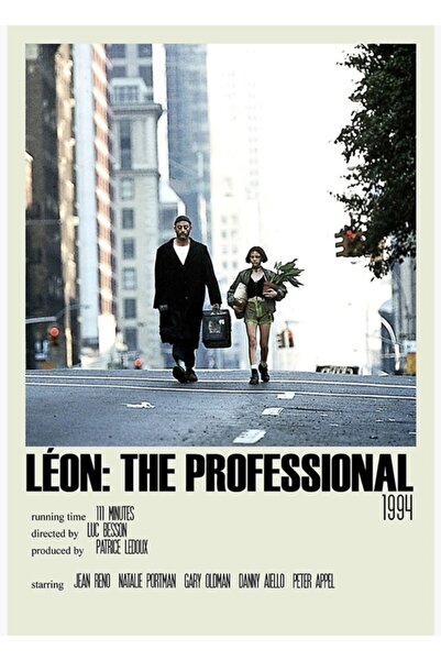 Universal Léon: The Professional Alternatif (1) Tablo Ahşap Poster Dekoratif