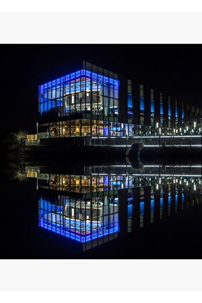 Universal Νόρθγουιτς τη Νύχτα 6 Ξύλινη Διακοσμητική Αφίσα Ζωγραφικής