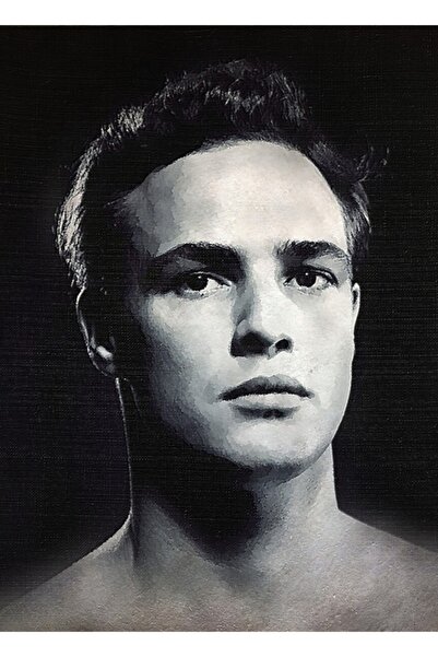 Universal Μάρλον Μπράντο - Τέχνη - D11 Ξύλινη Διακοσμητική Αφίσα Ζωγραφικής