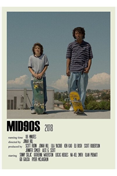 Universal Декоративен дървен плакат в стил Mid90s Alternative (3) за маса