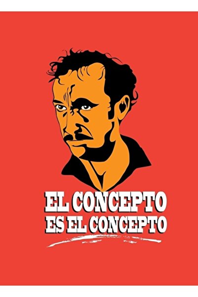 Universal Концепцията е концепцията. Дървен декоративен плакат.