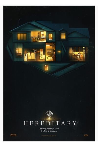 Universal Poster decorativ din lemn Hereditary Tablo