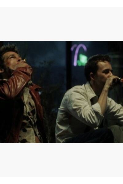 Universal Poster decorativ din lemn cu imprimare a filmului Fight Club