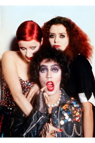 Universal Декоративен дървен плакат за маса от  "Роки Хорър Пикчър Шоу "