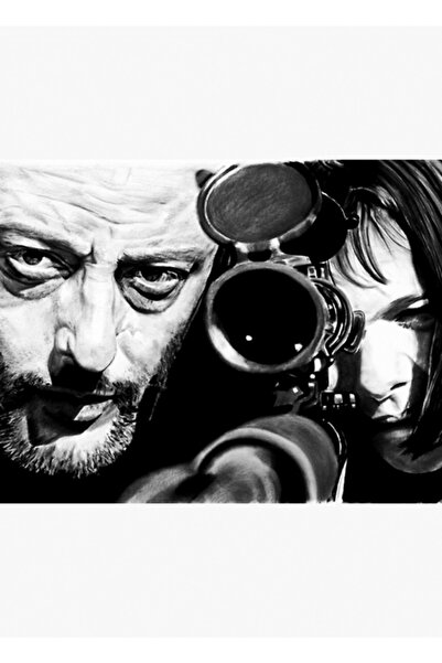 Universal Λεόν ο Επαγγελματίας - Ξύλινη Διακοσμητική Αφίσα Τέχνης