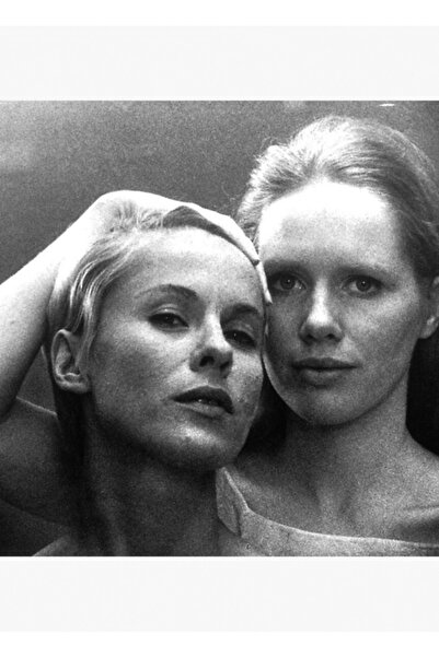 Universal Πίνακας Persona του Ίνγκμαρ Μπέργκμαν, Ξύλινη Διακοσμητική Αφίσα