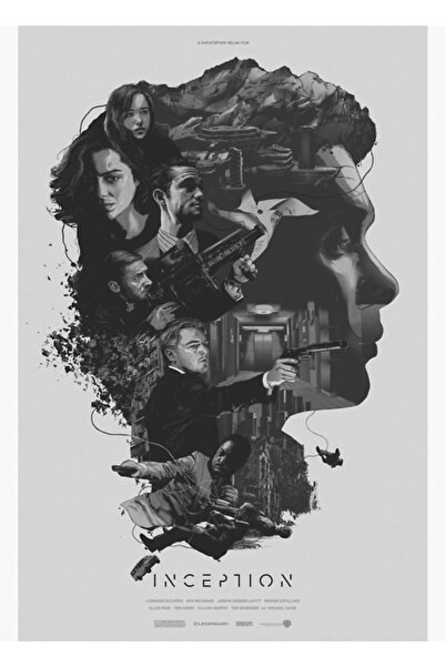 Universal Poster Inception Tablo Poster din lemn Decorativ