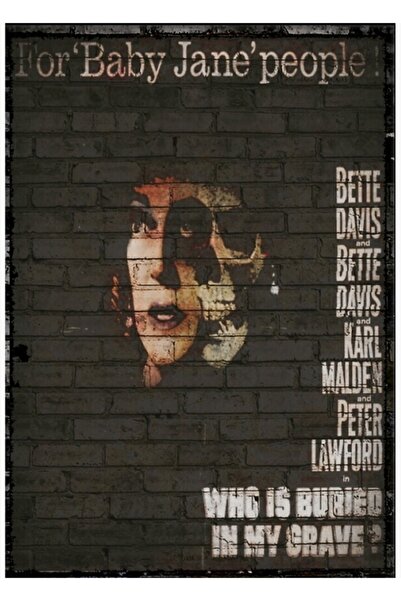 Universal Bette D Tablo Poster decorativ din lemn