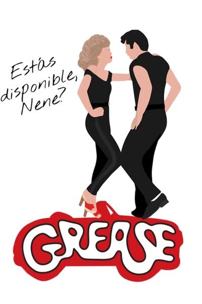 Universal Poster decorativ din lemn cu tematică Grease Tablo