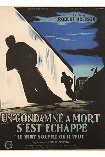 Universal Διακοσμητική Ξύλινη Αφίσα  "Ένας Άνθρωπος Απόδρασε " του Ρόμπερτ Μπ...