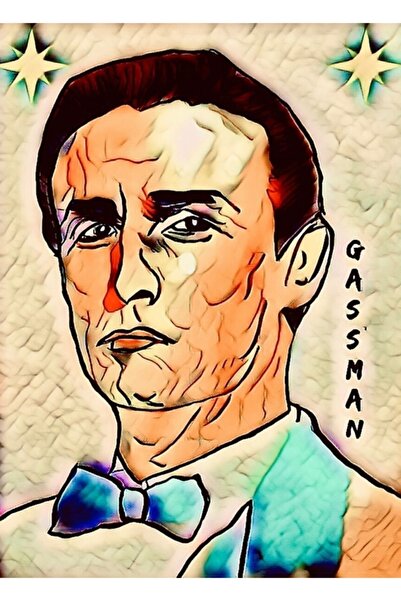 Universal Ηθοποιός *gassman - Έργο τέχνης από την Riz Tablo Ξύλινη Διακοσμητι...