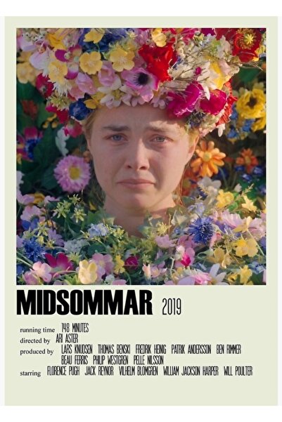 Universal Midsommar Εναλλακτική Επιτραπέζια Ξύλινη Διακοσμητική Αφίσα (2)