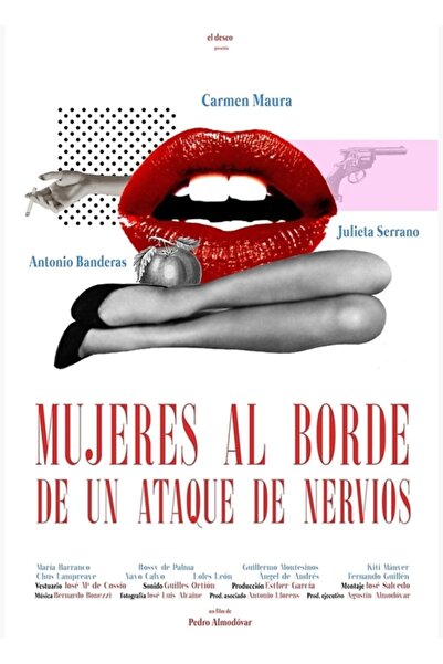 Universal Femei la limita unui atac nervos Poster decorativ din lemn