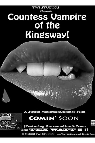 Universal Κόμισσα Βαμπίρ της Κινγκσγουέι [Ένα έργο τέχνης του Τεξ Γουάτ] Ξύλι...