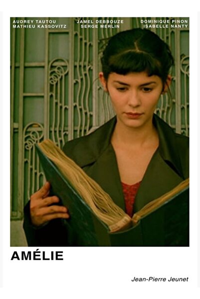 Universal Διακοσμητική Ξύλινη Αφίσα Amélie Tablo