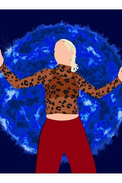 Universal Ema (2019, Pablo Larraín) Ξύλινη Διακοσμητική Αφίσα Πίνακα)