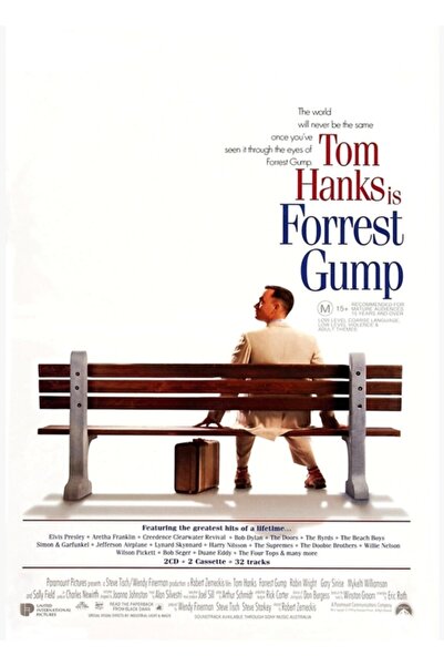 Universal Διακοσμητική Ξύλινη Αφίσα Ταινίας "Forrest Gump"
