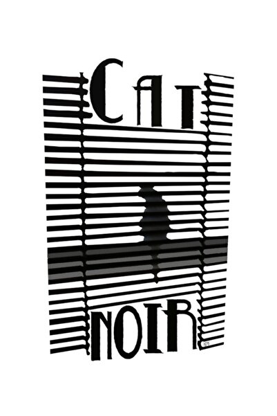 Universal Διακοσμητική ξύλινη αφίσα Cat Noir για ζωγραφική