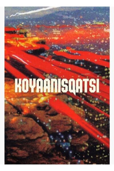 Universal Poster decorativ din lemn Koyaanısqatsi