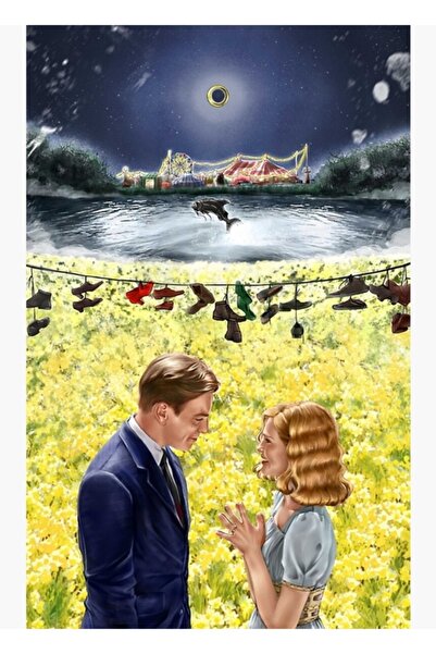Universal Poster decorativ din lemn Big Fish