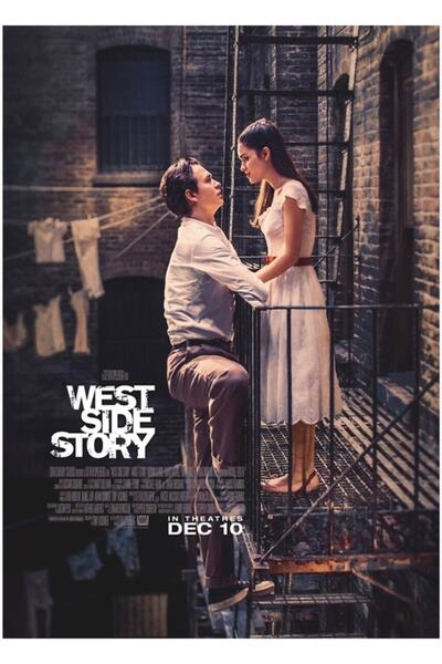 Universal Γουέστ Σάιντ Στόρι - Επίσημη Ξύλινη Διακοσμητική Αφίσα