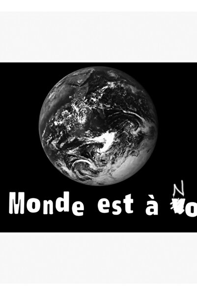 Universal La Haine, The World Is Ours Tablo Ahşap Poster Dekoratif