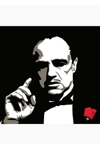 Universal Ο Νονός Ξύλινη Διακοσμητική Αφίσα Τέχνης