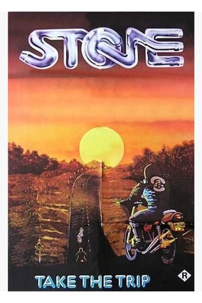 Universal Stone Take The Trip Tablo Poster decorativ din lemn