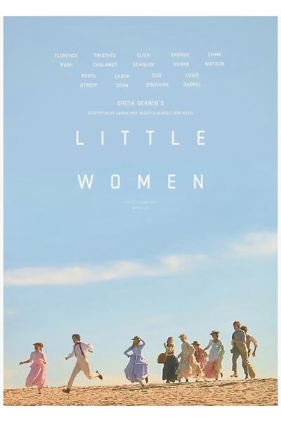 Universal Poster decorativ din lemn cu pictură alternativă Little Women