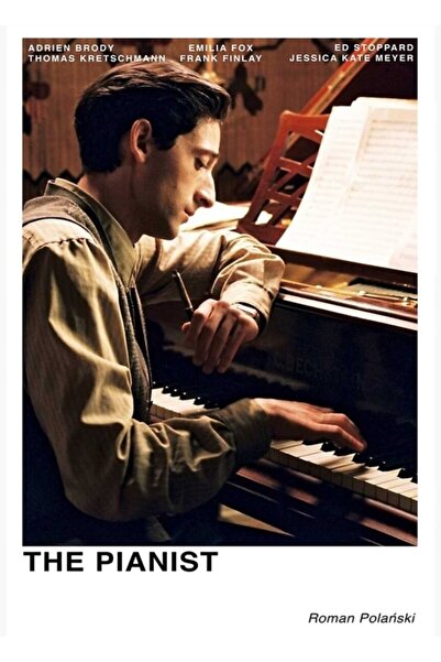 Universal Poster decorativ din lemn The Pianist Tablo