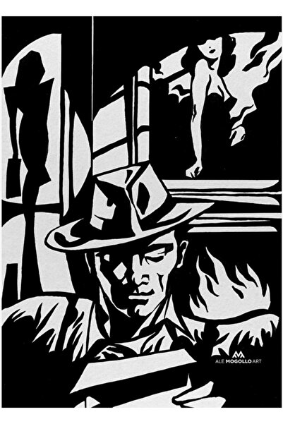 Universal Poster decorativ din lemn Laura Tablo