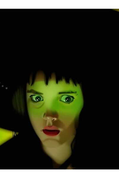 Universal Poster decorativ din lemn cu pictură Winona Rider