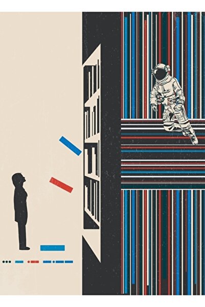 Universal Poster decorativ din lemn Stay Tablo