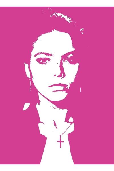 Universal Διακοσμητική Ξύλινη Αφίσα Τιμής στην Ορνέλα Μούτι