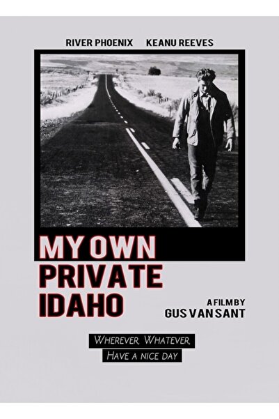 Universal My Own Private Idaho Design Tablo Poster decorativ din lemn