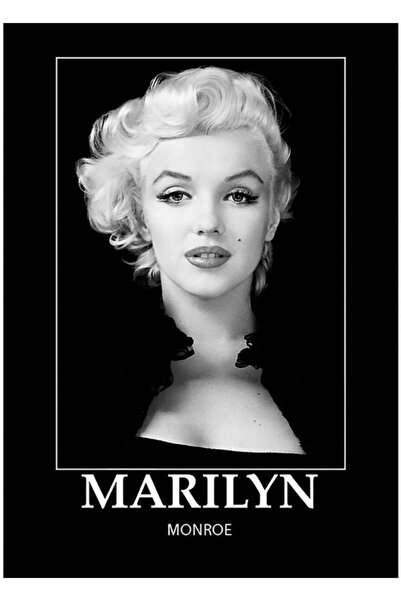 Universal Marilyn Monroe - Alb-negru - Poster decorativ din lemn D21