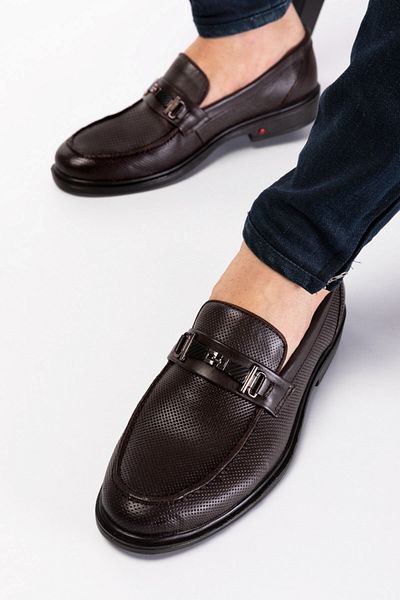 depderi Men's Loafers - 4 Colors, Genuine Leather, Inner and Outer Leather Shoes