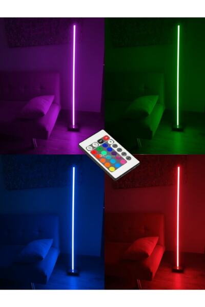 siriusenergy Rgb Led Lambader Full Renk 130cm Kumandalı