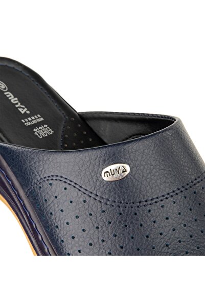 Muya Orthopedix Sabo Çok Amaçlı Kaymaz Tabanlı Lacivert Erkek Terlik 31320